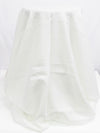 Daisy White Viscose/Linen Shirt Weight Woven 52W