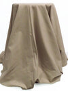 Hazelnut Beige Nylon/Polyester/Lycra Stretch Twill Suiting - NY Designer - 56W