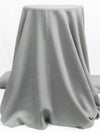 Sterling Gray Wool/Polyester Novelty Weave Tropical Weight Suiting - Imported From Italy By NY Designer - 58W