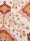 Jasper Orange/Dark Maroon/Peach Burst/Multi 100% Polyester Folk Ikat Floral Print Crepe Blouse Weight Woven 56W