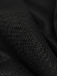 Black 100% Polyester Flannel Back Tricot 60W