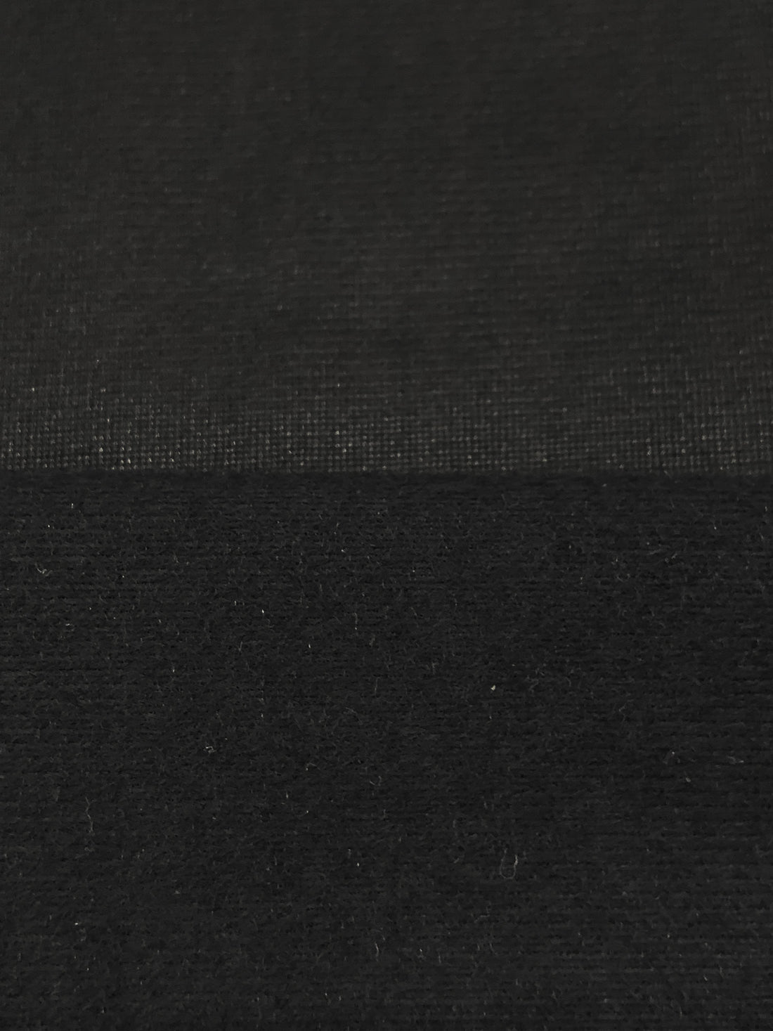 Black 100% Polyester Flannel Back Tricot 60W