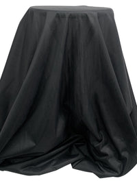 Black 100% Polyester Flannel Back Tricot 60W