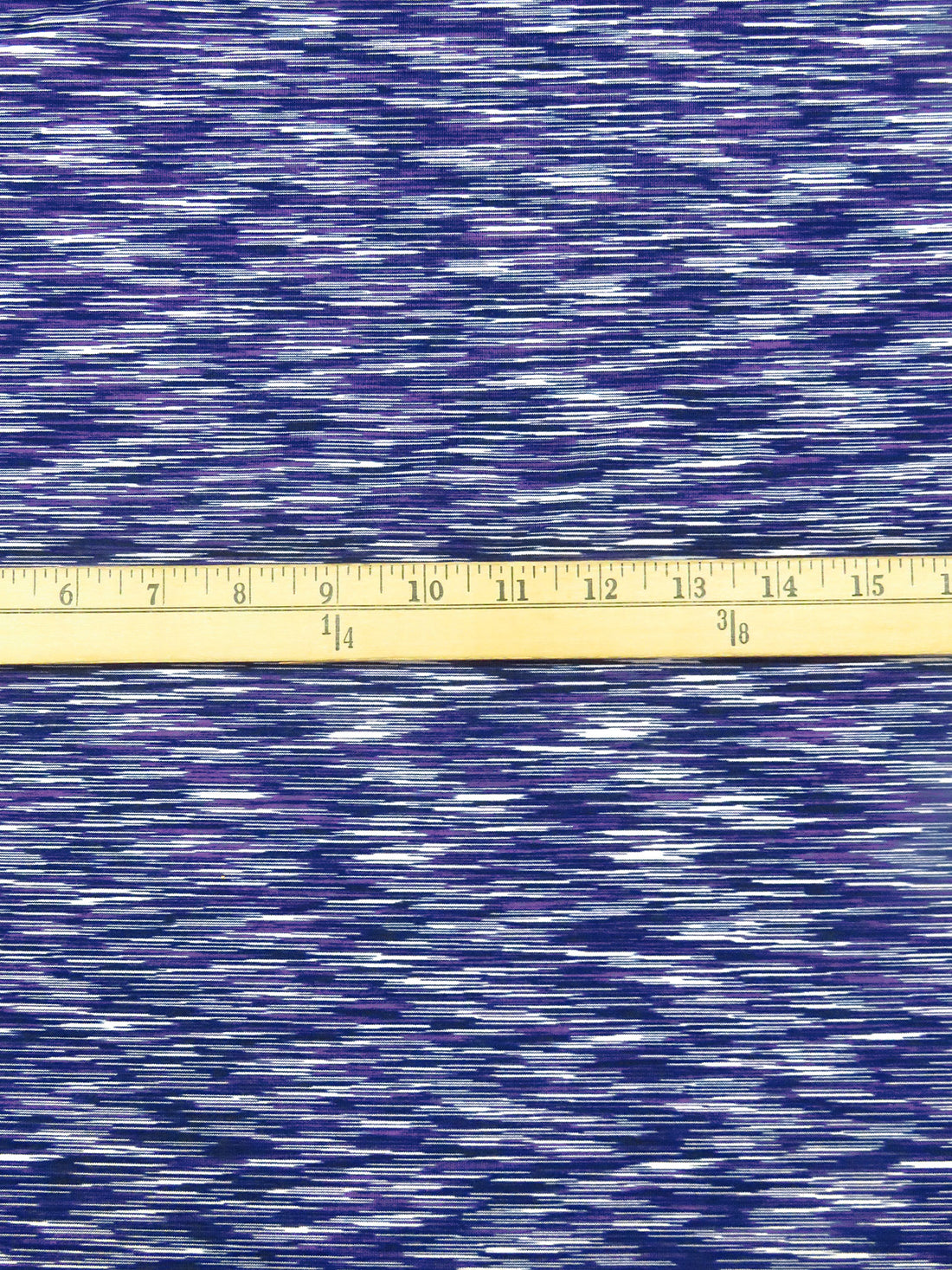 Midnight Blue/White/Dark Purple/Multi Nylon/Lycra Space-Dyed Activewear Knit 60W