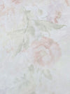 Palest Champagne/Dusty Rose/Sage/Multi 100% Polyester Painterly Floral Print Organza 56W