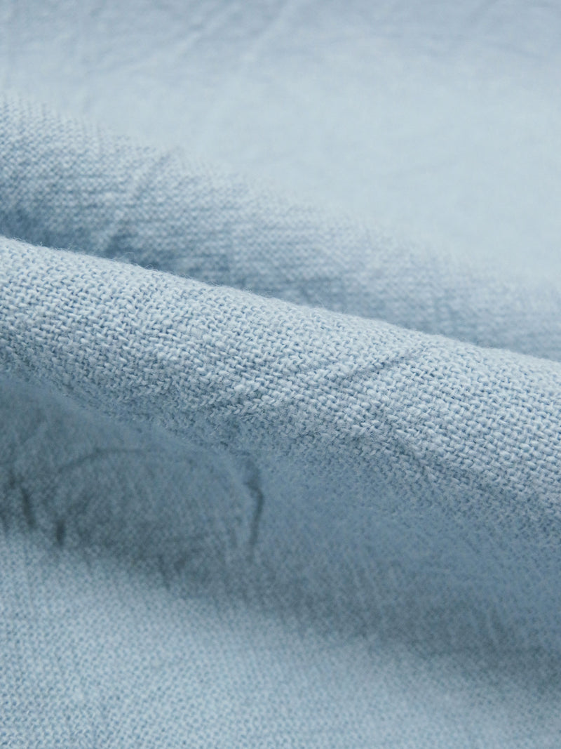 Pale Cerulean 100% Cotton Gauze 52W