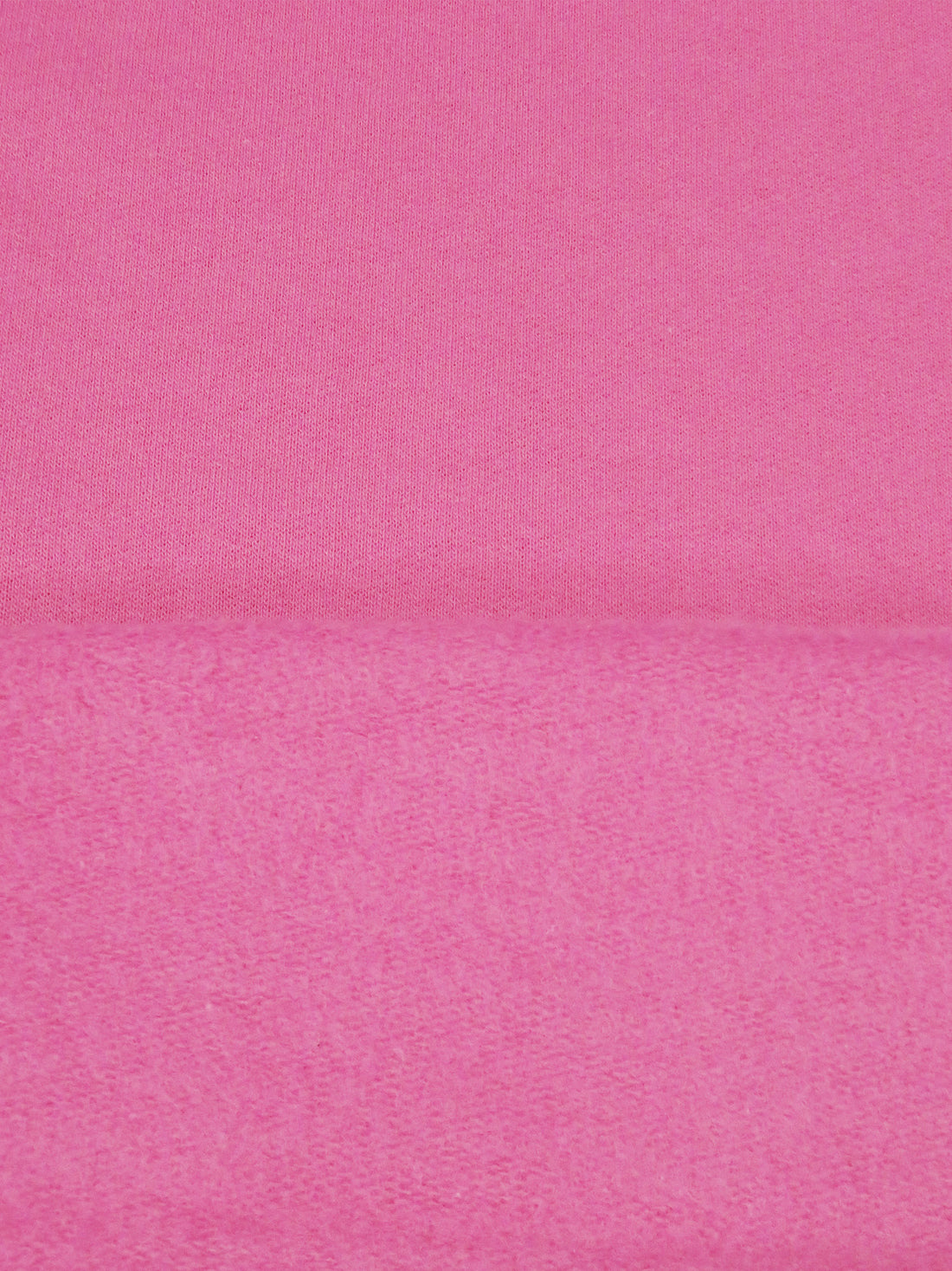 Bubblegum Cotton/Polyester Sweatshirt Fleece 56W