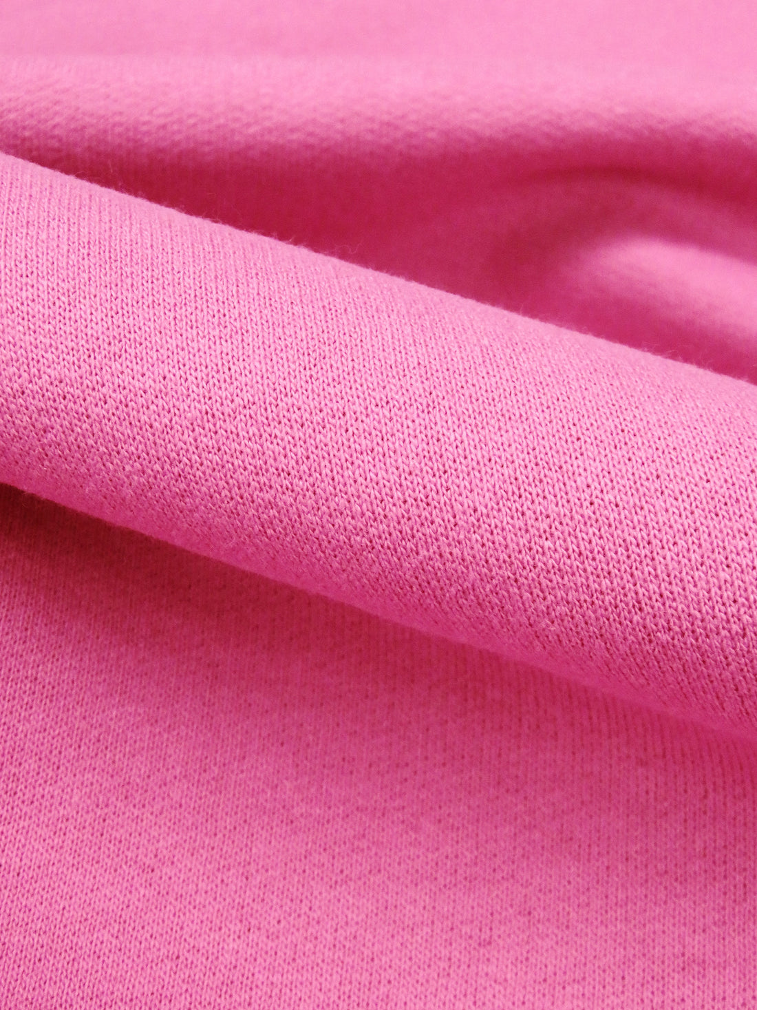 Bubblegum Cotton/Polyester Sweatshirt Fleece 56W