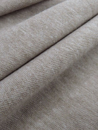 Heathered Dark Oatmeal Rayon/Polyester/Lycra Brushed Sweater Jersey Knit - Beyond Yoga - 52W