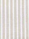 Beige/White/Brown Cotton/Polyester Vertical Satin Stripe Shirting 58W