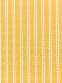 Maize/White Cotton/Polyester Vertical Novelty Stripe Shirting 60W