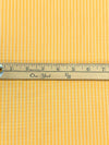 Maize/White Cotton/Polyester Vertical Novelty Stripe Shirting 60W