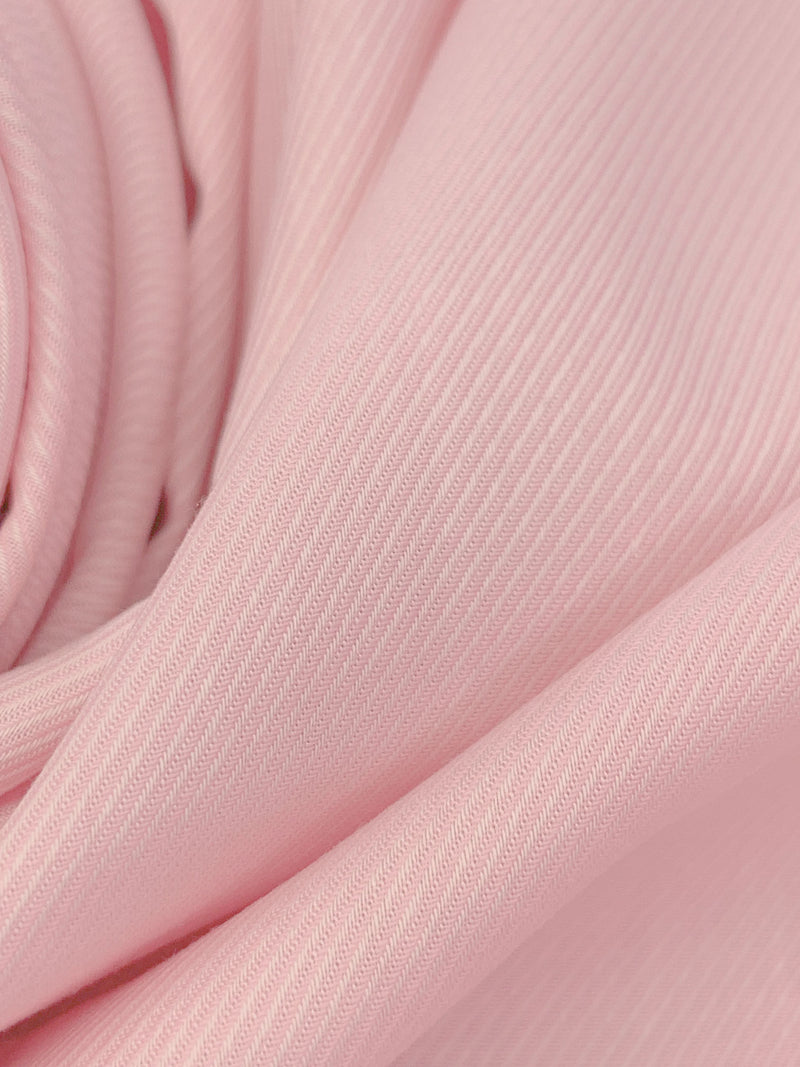 Misty Rose Pink Cotton/Polyester Twill Shirting 60W