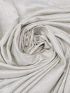 Pale Oatmeal Polyester/Spandex Heathered Activewear Jersey Knit 60W