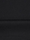 Crow Black Polyester/Bamboo Charcoal Mesh Activewear Double Knit 56W