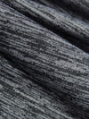 Flint Gray Polyester/Spandex Space-Dyed Activewear Knit 60W