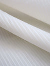 Olympic Off-White Cotton/Polyester Vertical Stripe Weave Shirting 58W