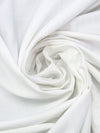 White Cotton/Polyester Vertical Corded Stripe Shirting 58W