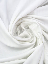 White Cotton/Polyester Vertical Corded Stripe Shirting 58W