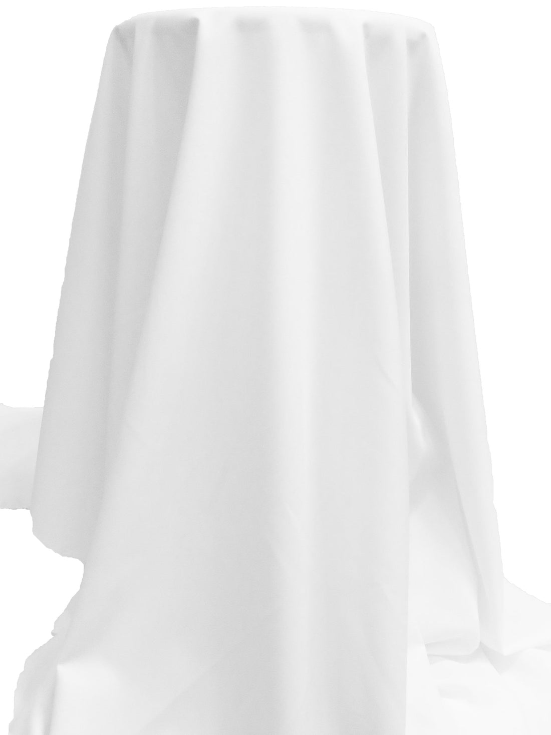 White 100% Polyester Zanzibar Performance Shirt Weight Woven - Robert Kaufman - 56W