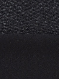 Black 100% Polyester Crepe Drapey Suiting 56W