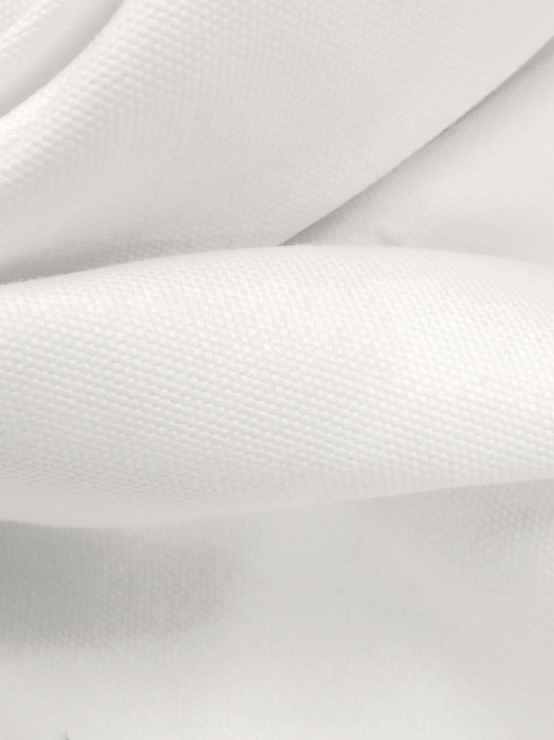 White 100% Cotton Kyoto Oxford PFD Canvas - Robert Kaufman - 45W