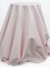 Baby Pink/White/Midnight Merlot Cotton/Polyester Vertical Satin Stripe Shirting 58W