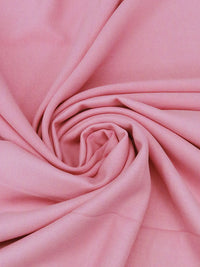 Cotton Candy Pink Polyester/Rayon/Cotton/Lycra Crepe-Like Double Weave Suiting - Imported From Italy - 56W