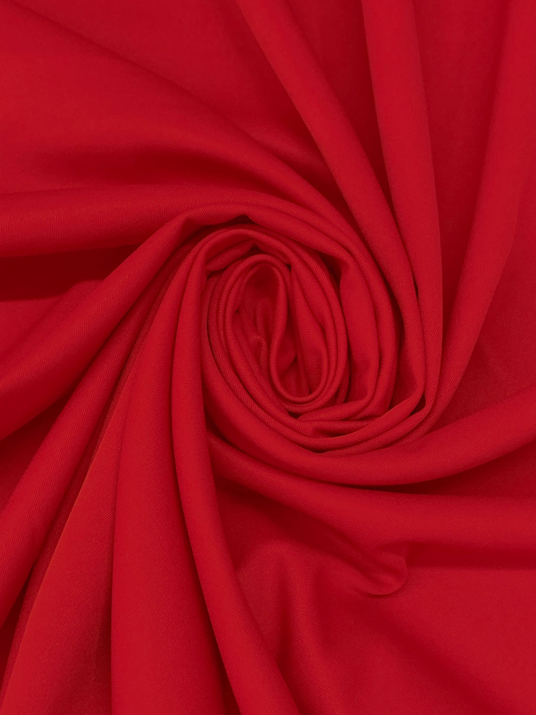 Firebrick Red 100% Polyester T-400 Tech Twill - Robert Kaufman - 53W