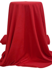 Firebrick Red 100% Polyester T-400 Tech Twill - Robert Kaufman - 53W