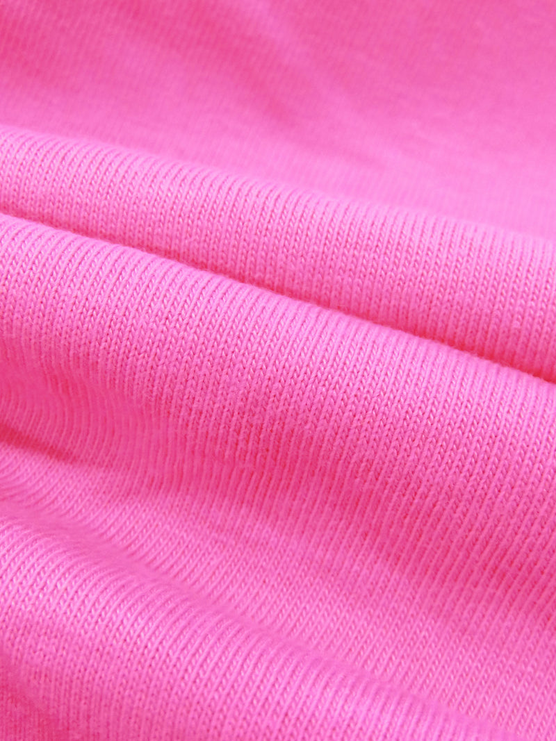 Fruit Punch Pink Cotton/Polyester Jersey Knit 70W