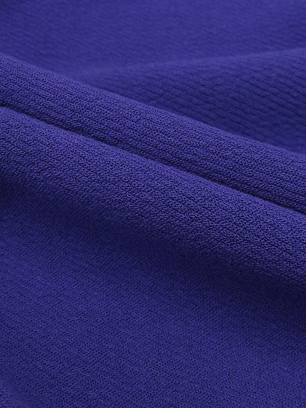 Vivid Blueberry 100% Rayon Twill Drapey Woven 56W