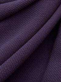 Dark Royal Purple 100% Rayon Twill Drapey Woven 56W