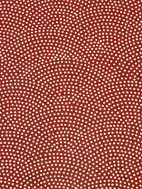 Maroon/Tan 100% Cotton Mini Dot Print Quilt Weight Woven - Sevenberry By Robert Kaufman - 43W