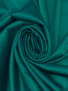 Cool Pine Green Polyester/Lycra Stretch Satin - Famous Dress Designer - 60W