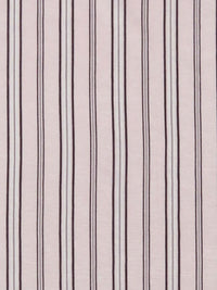 Pale Ballet Pink/Black/Graphite/White Rayon/Lycra Vertical Stripe Print Jersey Knit - NY Designer - 58W