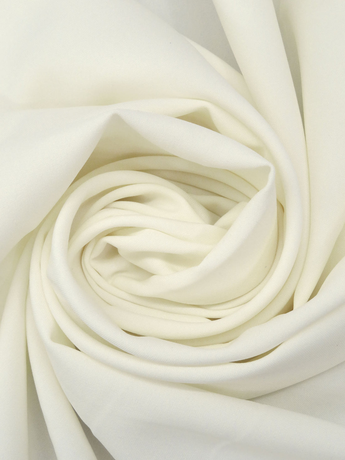 Eggshell 100% Polyester Melange Tropical Weight Suiting - Robert Kaufman - 58W