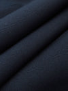 Navy Polyester/Lycra Stretch Suiting - Famous Dress Designer - 56W