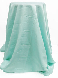 Sea Glass Green 100% Polyester Lining - Famous Dress Designer - 48W