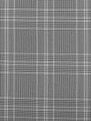 Black/White 100% Recycled Polyester Glen Plaid Design Suiting 58W