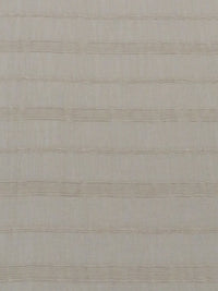 Stone Beige Rayon/Polyester Horizontal Multi Stripe Weave Crinkle Sheer Woven 56W