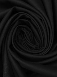 Black Recycled Polyester/Rayon/Lycra Lexington Bi-Stretch Twill Suiting - Robert Kaufman - 58W