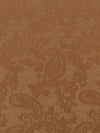 Copper Polyester/Lycra Paisley Design Stretch Jacquard 58W