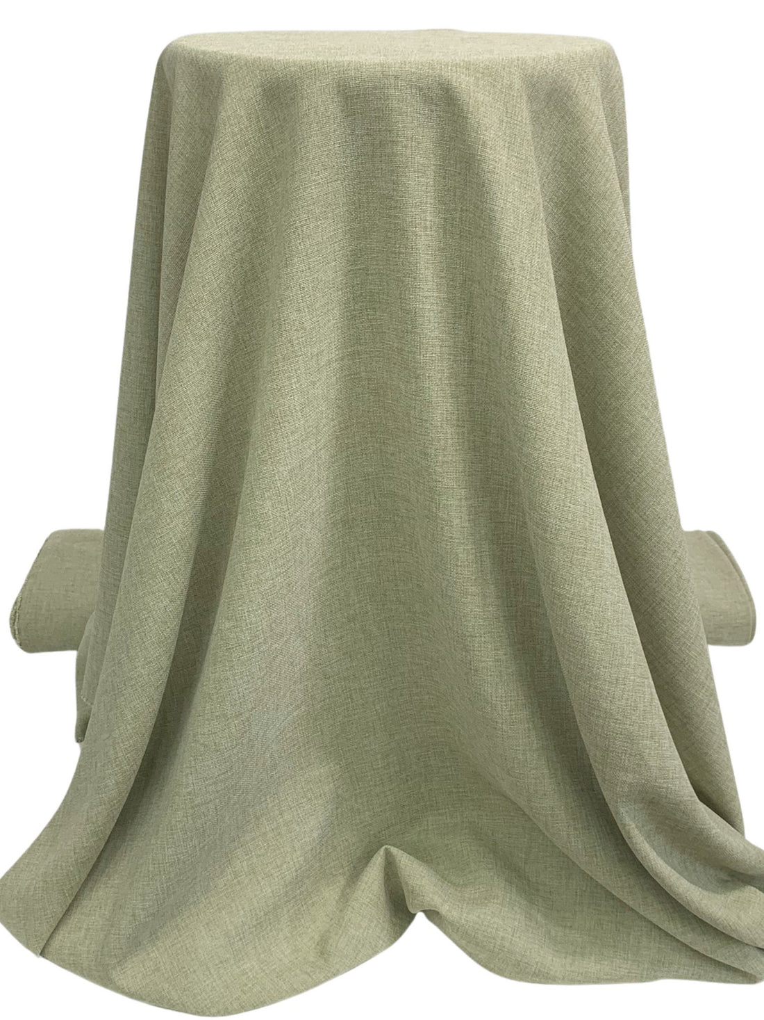 Olive Polyester/Recycled Seawool Tweed Suiting - Robert Kaufman - 53W