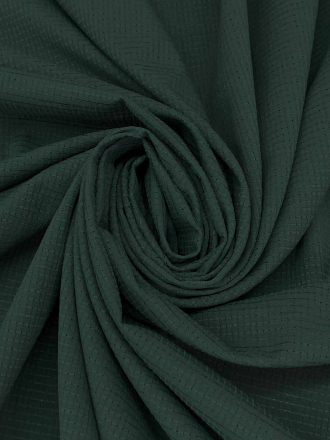 Gotham Gray Polyester/Recycled Seawool Grid Stripe Performance Shirt Weight Woven - Robert Kaufman - 52W