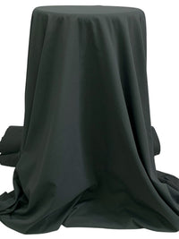 Gotham Gray Polyester/Recycled Seawool Grid Stripe Performance Shirt Weight Woven - Robert Kaufman - 52W