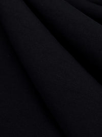 Darkest Midnight Navy Polyester/Lycra Stretch Suiting 54W