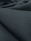 Charcoal Gray Wool/Nylon Tricotine Suiting - Imported Form Italy - 62W