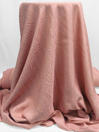 Dusty Rose Rayon/Acetate Vertical Stripe Jacquard Satin Type 56W