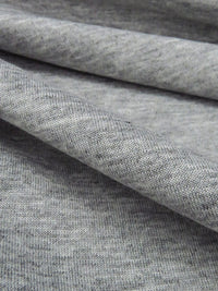 Heathered Glacier Gray Rayon/Lycra Jersey Knit 60W